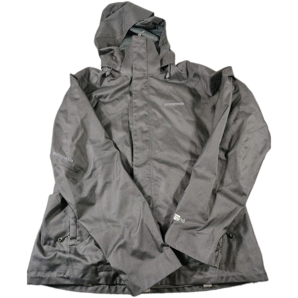 Patagonia Snowbelle Ski Jacket Womens XL Black H2NO Waterproof Shell Outdoor EUC